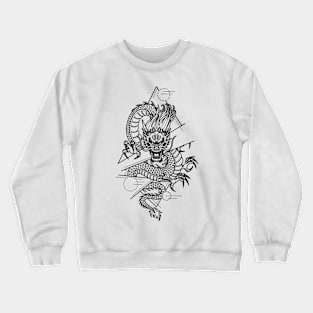 Geo Dragon Crewneck Sweatshirt